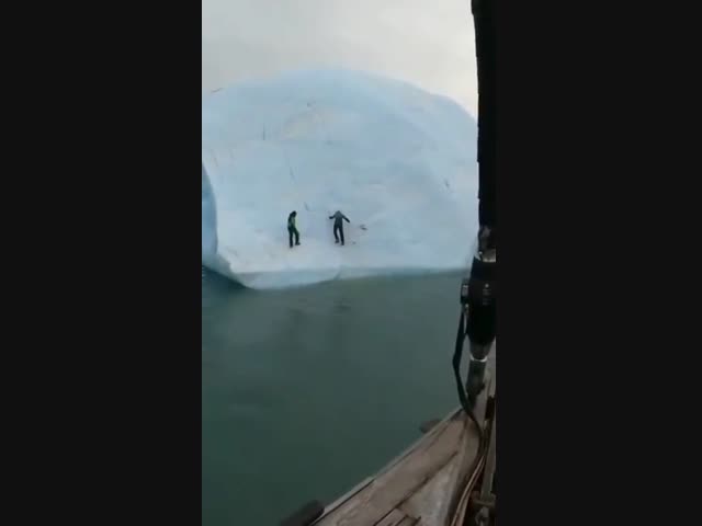 Вот почему не стоит забираться на айсберг