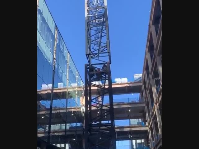 Последний рабочий день крановщика