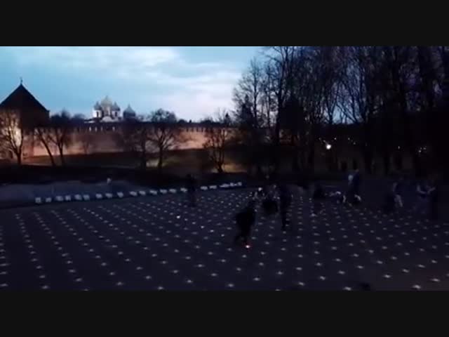 500 дронов в честь Юрия Гагарина