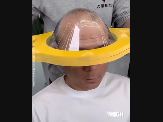 Высокотехнологичный парик из Китая