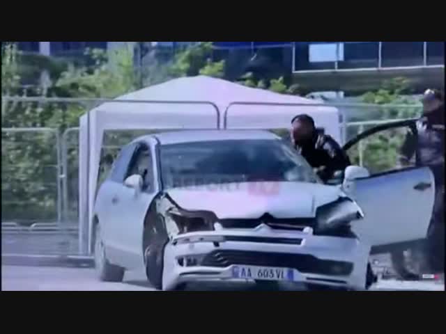 Мощный удар в прыжке