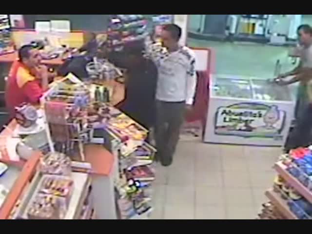 Неудачный день для грабителя