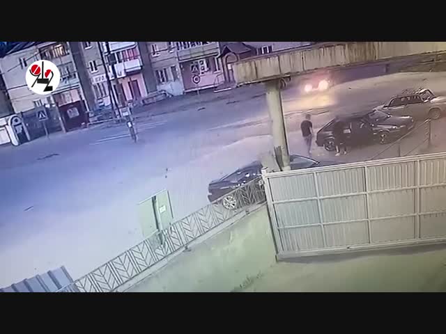 Мотоциклист впал в кому после ДТП (без звука)