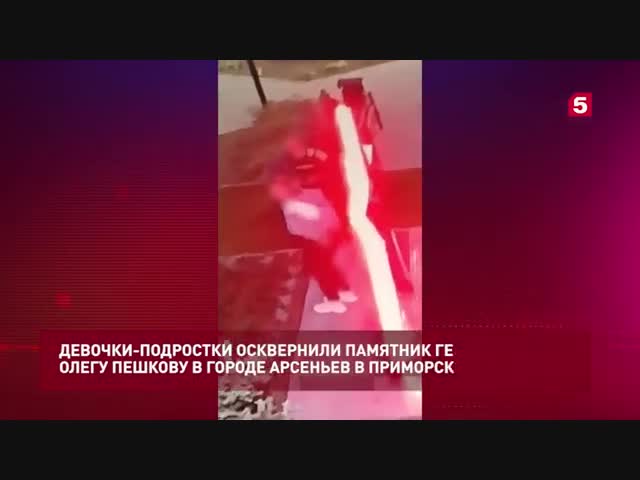 Осквернивших мемориал Героя России Пешкова школьниц вычислили по записи камер на