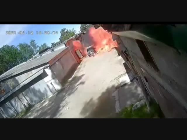 Трагедия в гаражном кооперативе