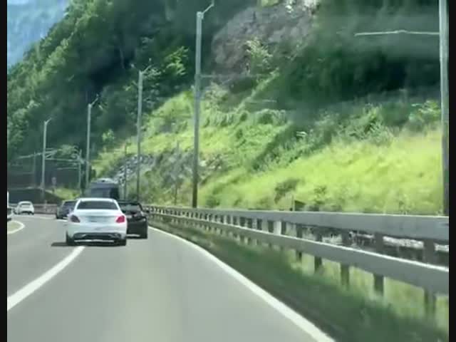 Идиот на дороге