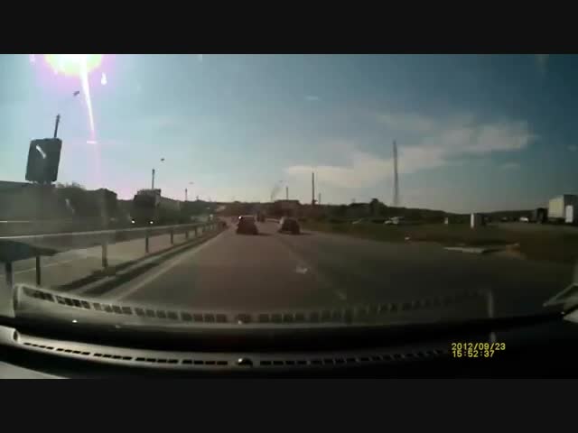 Подарочек от лесовоза 