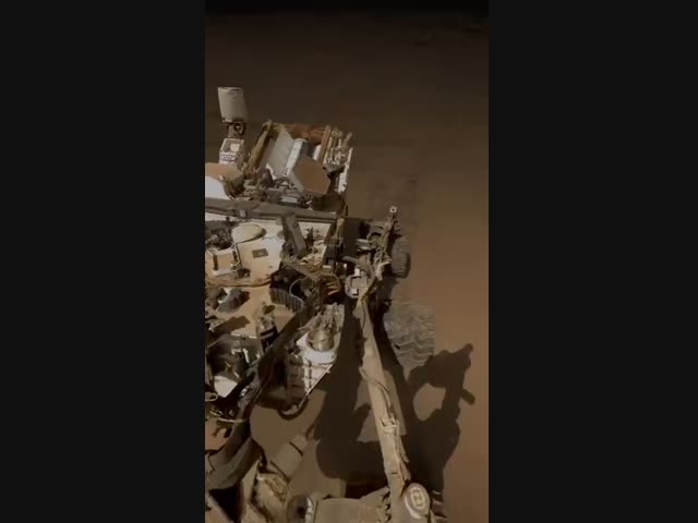 Ночное небо на Марсе