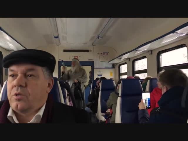 Эпическая битва в электричке