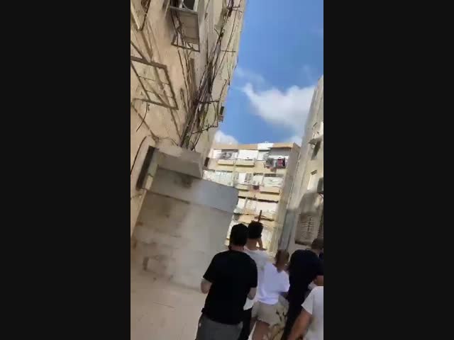 Здание рухнуло в Израиле