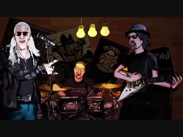Рок-ностальгия. PHIL CAMPBELL - These Old Boots Feat