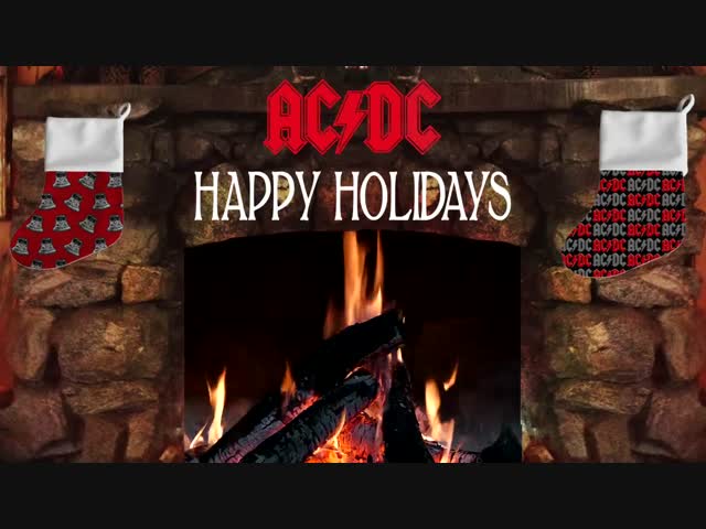 Классика рок н ролла. AC_DC - Mistress For Christmas - Happy Holidays