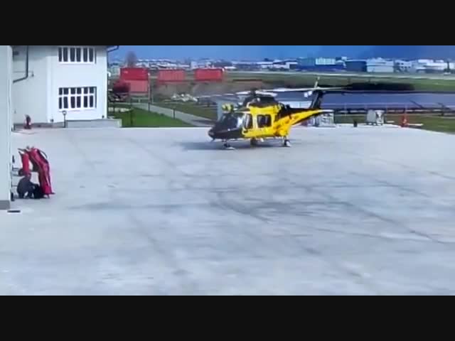 Крушение вертолёта
