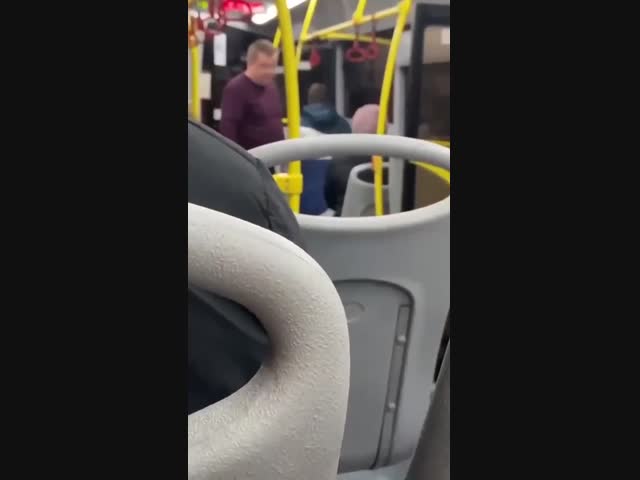 Сумасшедший водитель автобуса