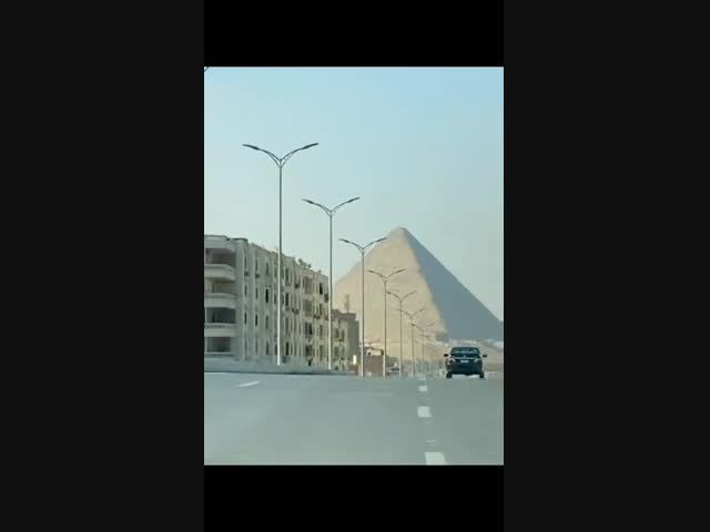 Пирамиды Египта с другого ракурса