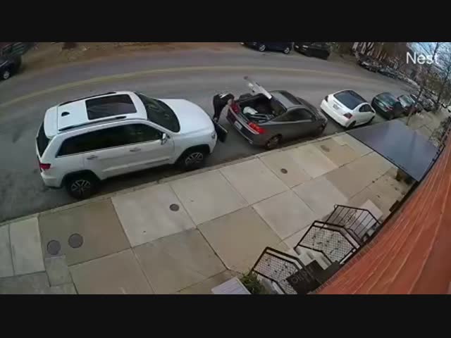 Неудачная загрузка багажника