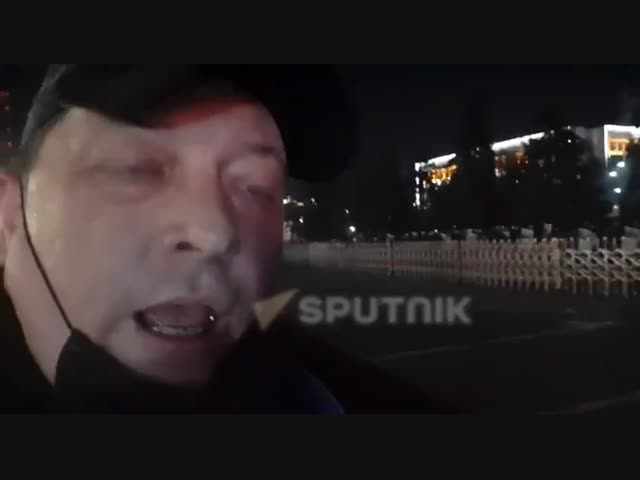 Протестующие дошли до площади Республики в Алма-Ате