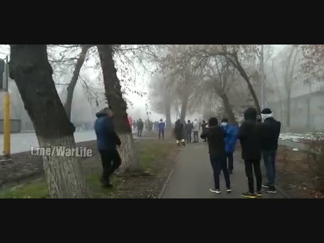 Взрывы в центре Алматы.