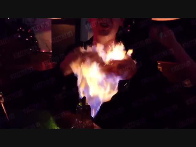 Поджог в баре