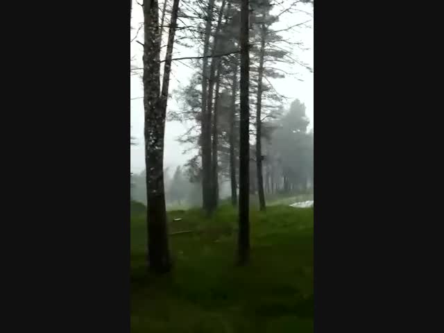 Разрушительный ветер в Финляндии
