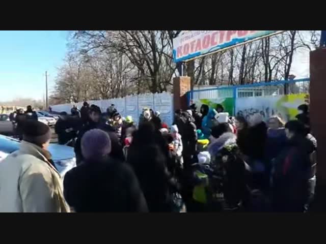 Эвакуированные из Луганска в Ростовскую область