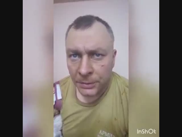 Допрос пленного росийского командира разведгруппы