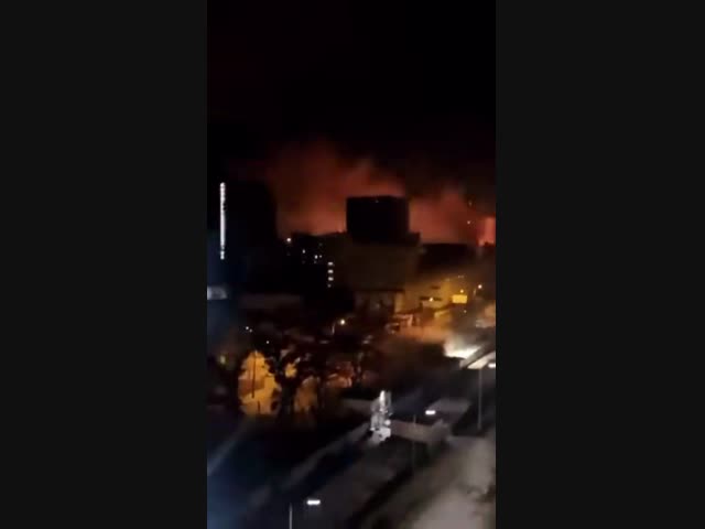 Прошедшая ночь в Киеве