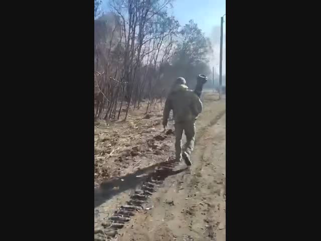 Несколько танков попали в засаду и были уничтожены