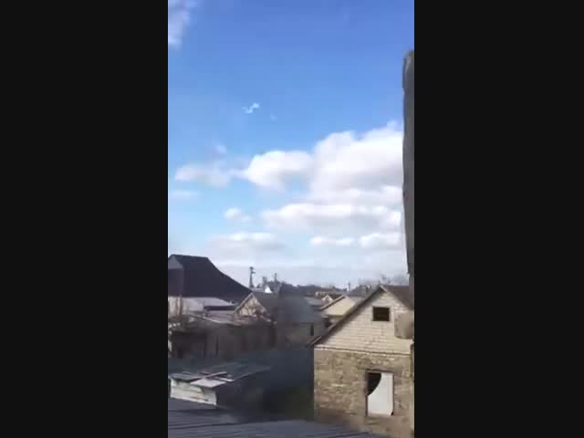 Над Украиной сбили военный самолёт