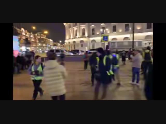 Антивоенные протесты в Москве