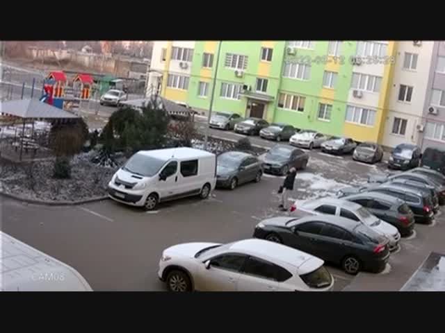 Город Николаев под огнём миномётов