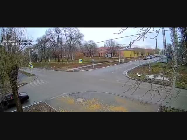 Два профессионала случайно встретились на перекрестке