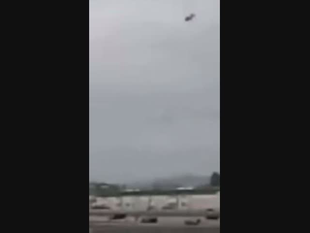 Пилот спас обреченный вертолет