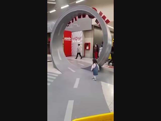 Не получилось... Надо было разгоняться до 100 км в час