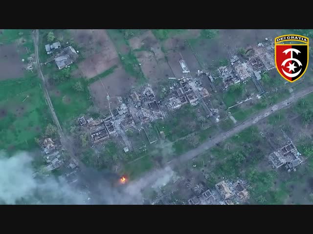 Подрыв грузовика с боеприпасами