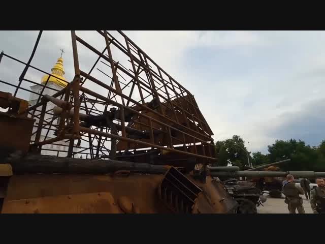 Борис Джонсон в Киеве