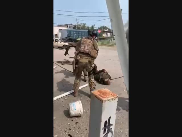 Бой в Северодонецке