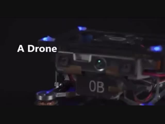 Рой китайских дронов