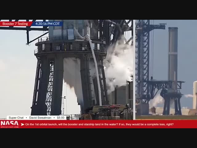 Ракета SpaseХ взорвалась на стартовой площадке