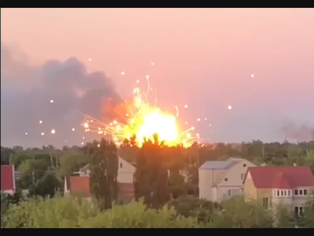 Ещё один склад с боеприпасами