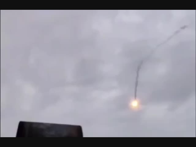 В Сумской области Украины что-то сбили