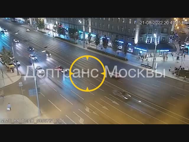 Авария в Москве