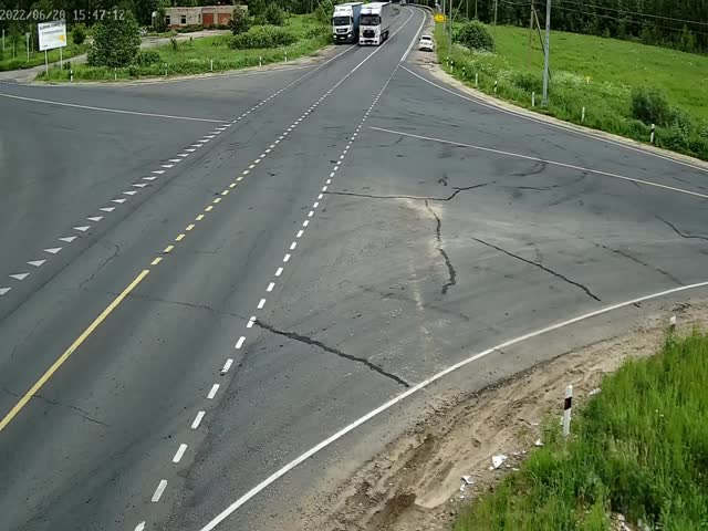 Выезд под фуру