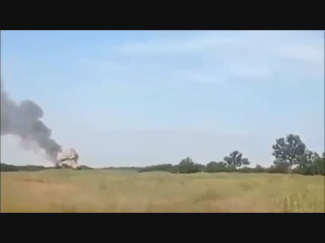 Мощный взрыв