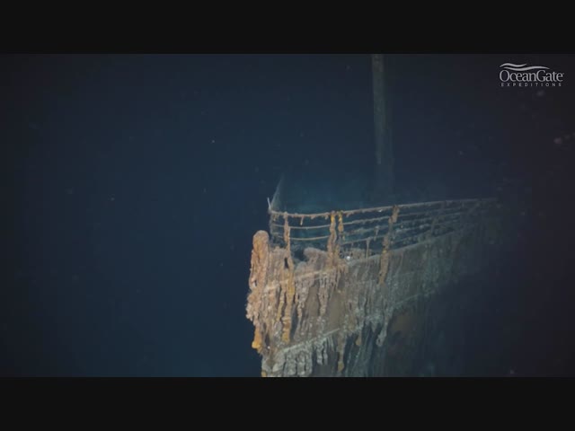 Новые кадры затонувшего «Титаника» в 8К