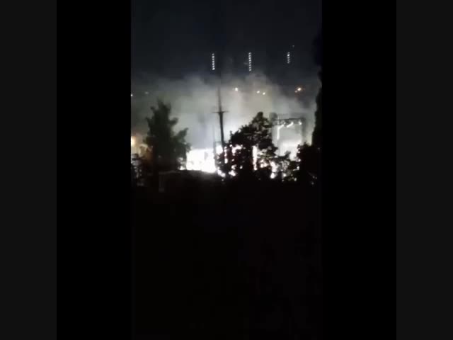 Взрыв на подстанции в Белгороде