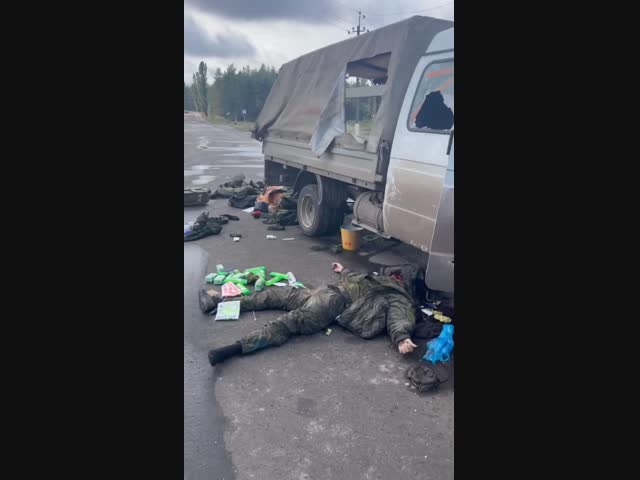 После боя в Харьковской области