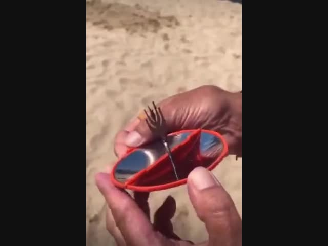 Очень простое решение, если забыл дома cпички и зажигалку