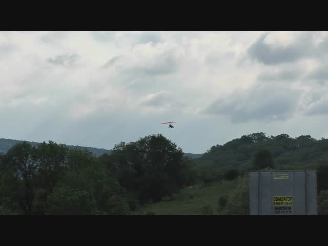 Дельталёт чуть не разбился при посадке