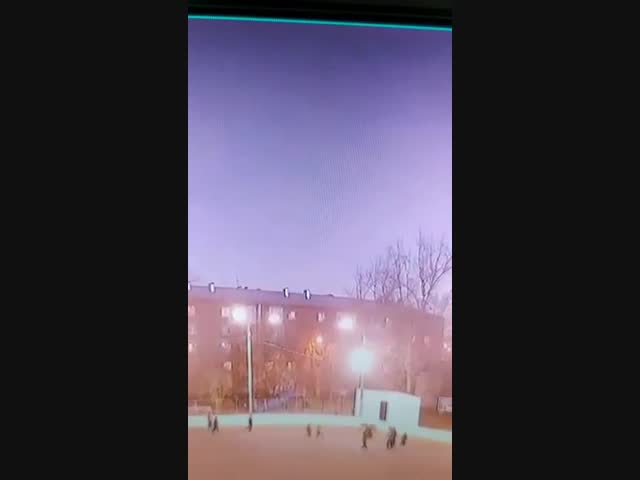 Еще одно видео падения СУ-35 в Иркутске с другого ракурса